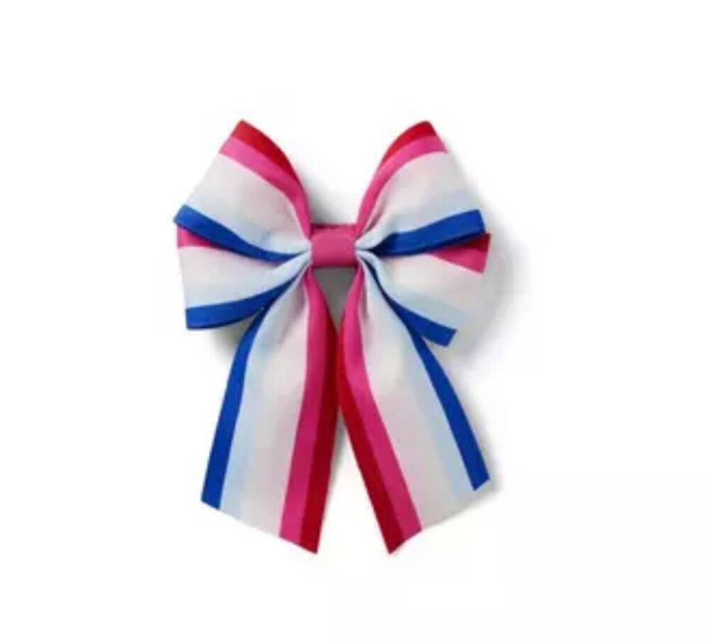 Janie and Jack NWT Striped Bow Barrette